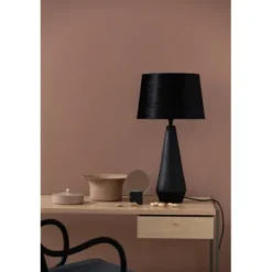 Watt & Veke Dallas lampfot, mattsvart 46cm