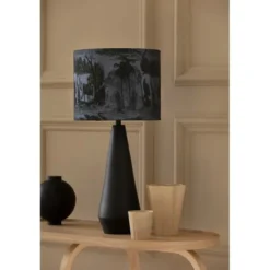 Watt & Veke Dallas lampfot, mattsvart 46cm