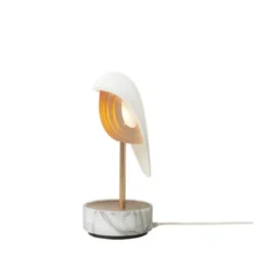 Daqi Concept Whisper väckarklocka/lampa, White Gold