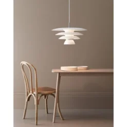 Belid DaVinci pendel, mattvit 43cm