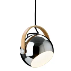 Halo Design DC Ball-pendel Ø18 - Krom