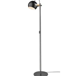 Halo Design D.C golvlampa enkel, ek/svart 150cm