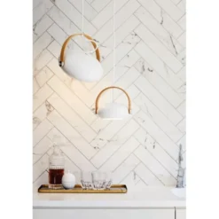 Halo Design D.C Taklampa Ø26 E27, Vit / Ek