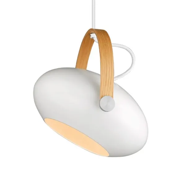 Halo Design D.C Taklampa Ø26 E27, Vit / Ek