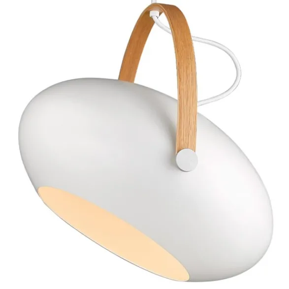 Halo Design D.C Taklampa Ø40 E27, Vit / Ek
