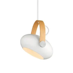 Halo Design D.C Taklampa Ø18 G9, Vit / Ek