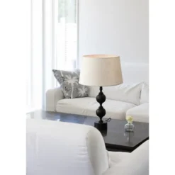 Watt & Veke Deborah lampfot, mattsvart 35cm