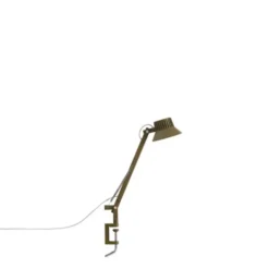 Muuto Dedicate Table Lamp / w. Clamp - S1 - Brown Green