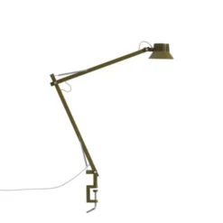 Muuto Dedicate Table Lamp / w. Clamp - S2 - Brown Green