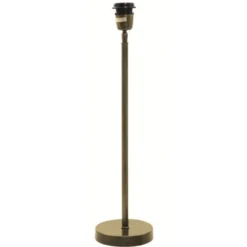 Hallbergs Belysning Delta Lampfot Antik mässing 14cm
