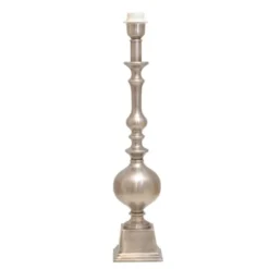 Hallbergs Belysning Denton Lampfot Antik silver 11cm