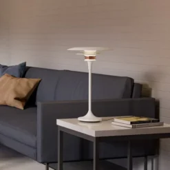 Belid Diablo bordslampa D300 Mattvit/Rosé silver G9