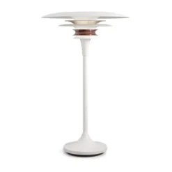 Belid Diablo bordslampa D300 Mattvit/Rosé silver G9