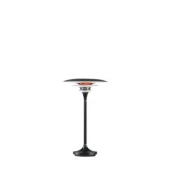 Belid Diablo bordslampa LED, mattsvart/blankröd 20cm