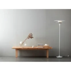 Belid Diablo golvlampa, mattvit 149cm
