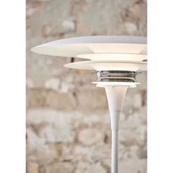 Belid Diablo golvlampa, mattvit 149cm