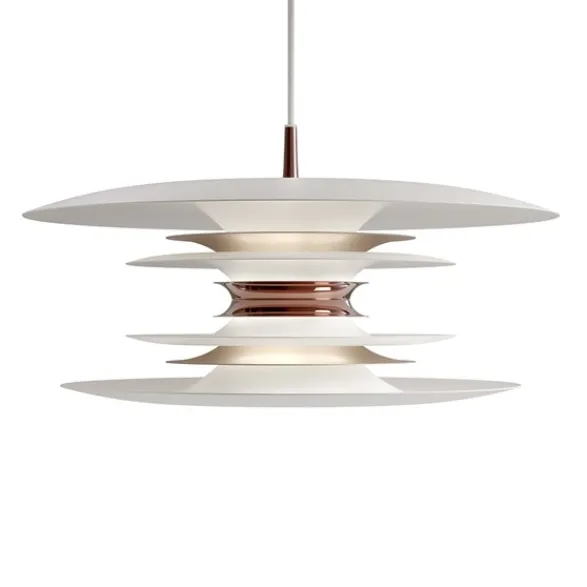 Belid Diablo pendel vit/Rose silver