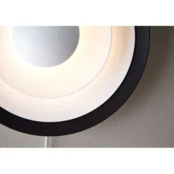 Belid Diablo vägglampa LED, mattsvart/blankröd 30cm