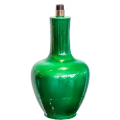 Hallbergs Belysning Dilbar Lampfot Mörkgrön 27cm