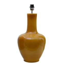 Hallbergs Belysning Dilbar Lampfot Mustard 27cm