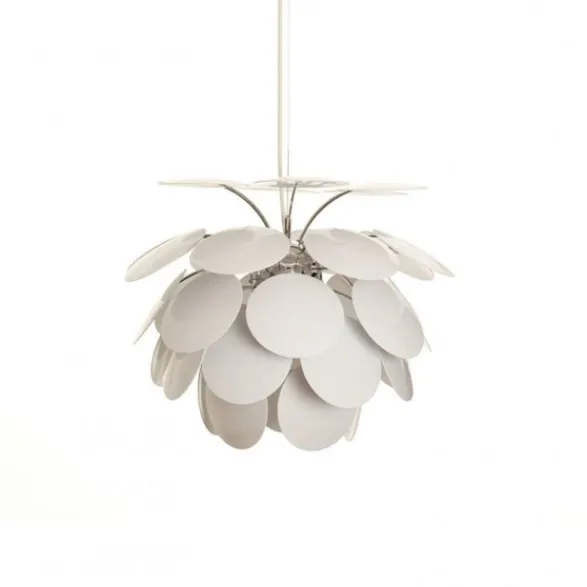 MARSET Discoco 132 taklampa, vit