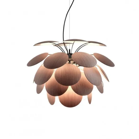MARSET Discoco 68 taklampa, wood american oak