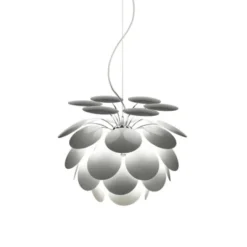 MARSET Discocó 53 taklampa, vit 53cm