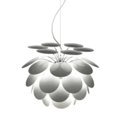 MARSET Discocó 88 taklampa, vit 88cm