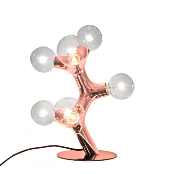 NEXT Dna triple bordslampa, koppar