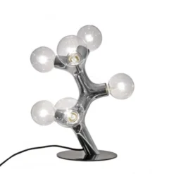 NEXT Dna triple bordslampa, krom