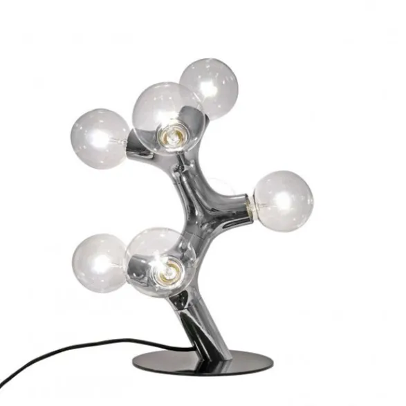 NEXT Dna triple bordslampa, krom
