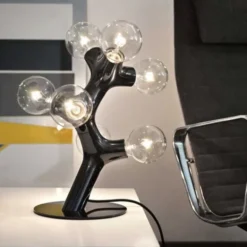 NEXT Dna triple bordslampa, svart