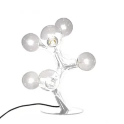 NEXT Dna triple bordslampa, vit