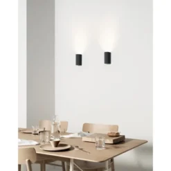 Pholc Donna 15 vägglampa Black ink