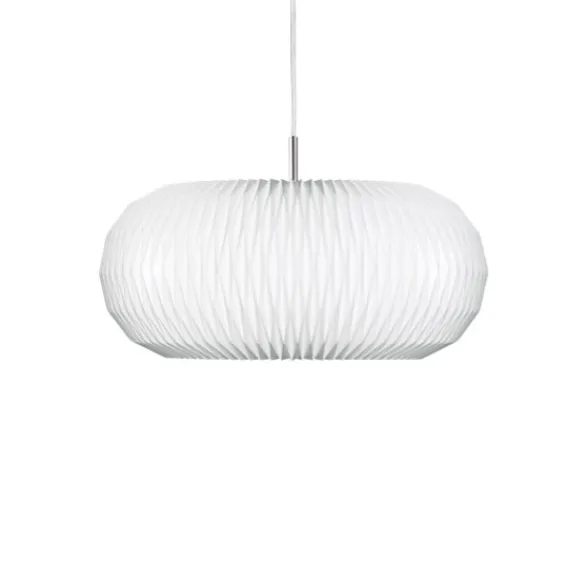 Le Klint Donut pendel large, vit/stål 53cm