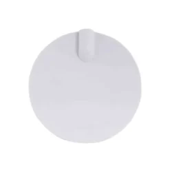 Gelia Doslock med uttag för ledning, vit 10cm