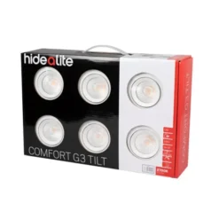 Hide-a-lite Downlight Comfort G3 Tilt 6-Pack Vit 2700K