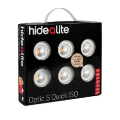Hide-a-lite Downlight Optic S Quick ISO 6-pack Vit Tune