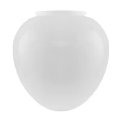 Karlskrona Lampfabrik Droppskärm 200, Vit 37cm