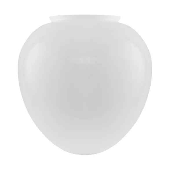 Karlskrona Lampfabrik Droppskärm 200, Vit 37cm