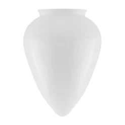 Karlskrona Lampfabrik Droppskärm 80, vitt överfångsglas 12cm