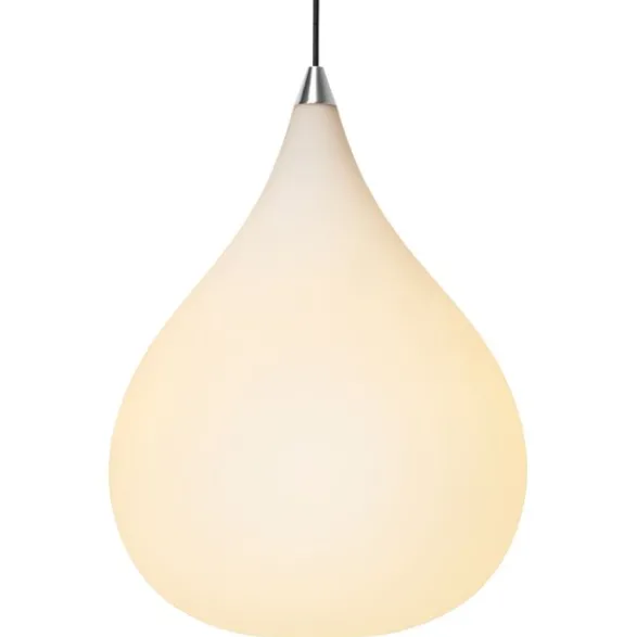 Halo Design DROPS Pendel opalglas/alu Ø38