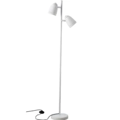 Superliving Dynamo Twin Floor Lamp , Matt Whisper White