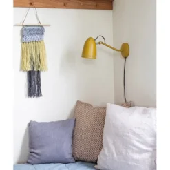 Superliving DYNAMO 345 WALL LAMP MATT, Matt Mustard