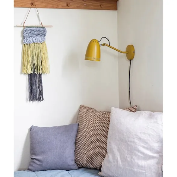 Superliving DYNAMO 345 WALL LAMP MATT, Matt Mustard