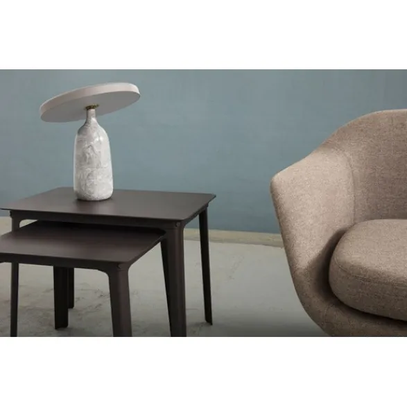 Normann Copenhagen Eddy LED bordslampa, vit 33,6cm