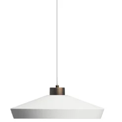 Herstal Edge pendel L vit