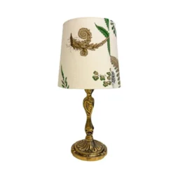 Vintage by Bright 1-2-3 Elegans lampfot, mässing