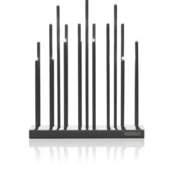 Elflugan Grande adventsljusstake, antracit 58cm