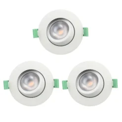Llitt Ellen 230V Dim-to-Warm White 3-pack